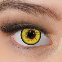 Kontaktlinsen farbig ohne Stärke Loco Yellow