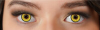 Kontaktlinsen farbig ohne Stärke Loco Yellow