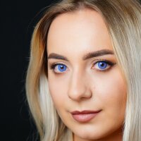 Kontaktlinsen farbig mit & ohne Stärke Sunny Blue