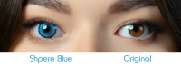 Kontaktlinsen farbig mit & ohne Stärke Shpere Blue