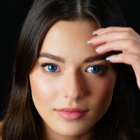 Kontaktlinsen farbig mit & ohne Stärke Shpere Blue